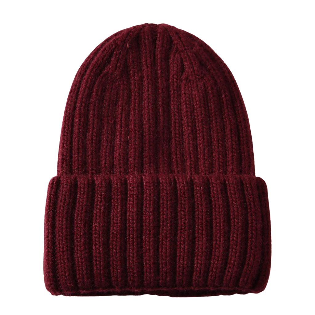Cashmere Blend Satin Lined Beanie