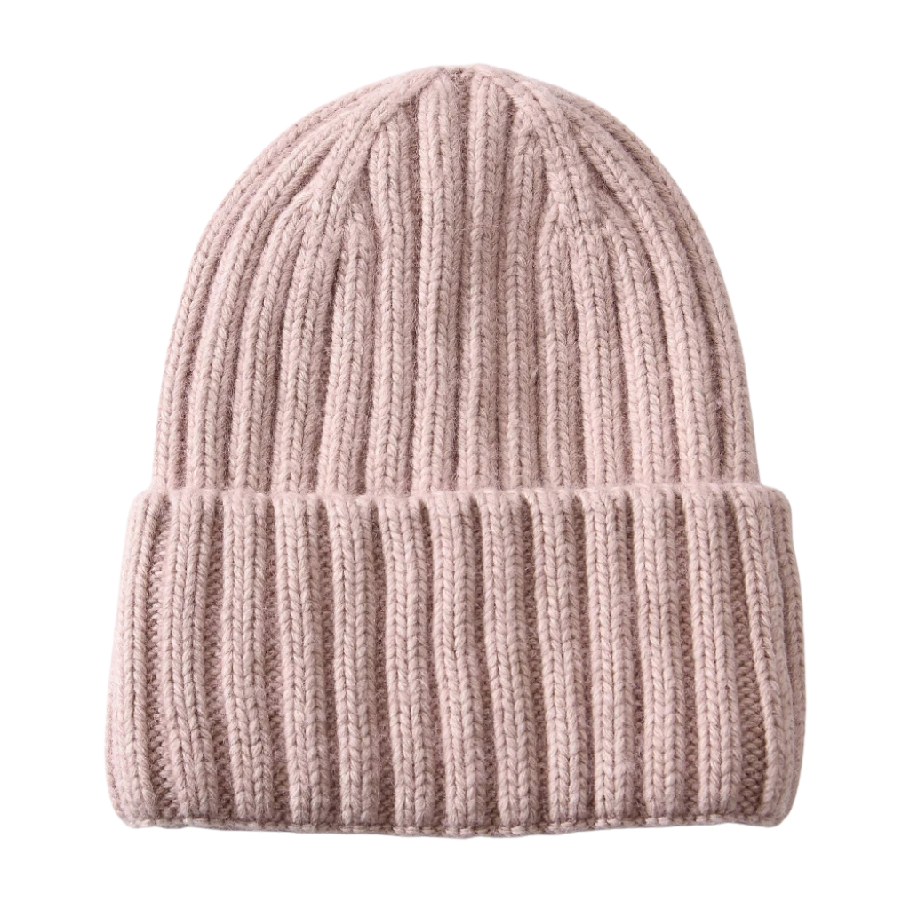 Cashmere Blend Satin Lined Beanie